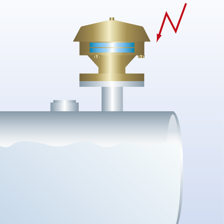 End of line deflagration flame arrester